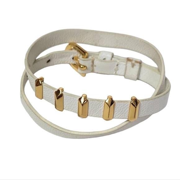 LEATHER Belt Style Bracelet - Picture 1 of 3